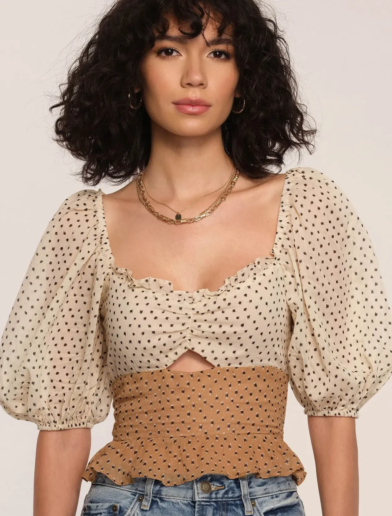 The Svea Top by Heartloom - Natural Multi