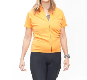 The Women's Ride Fit Jersey - Orange