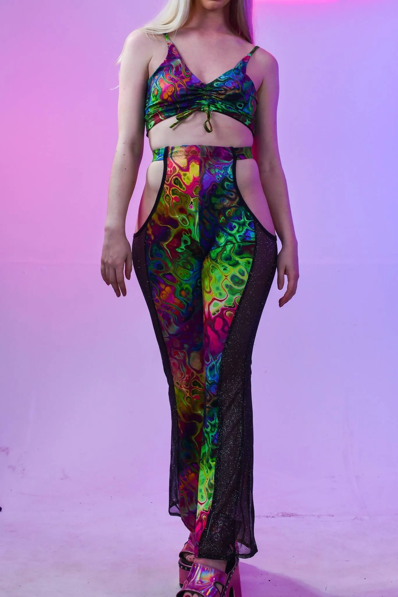 Trippy cut out Flares