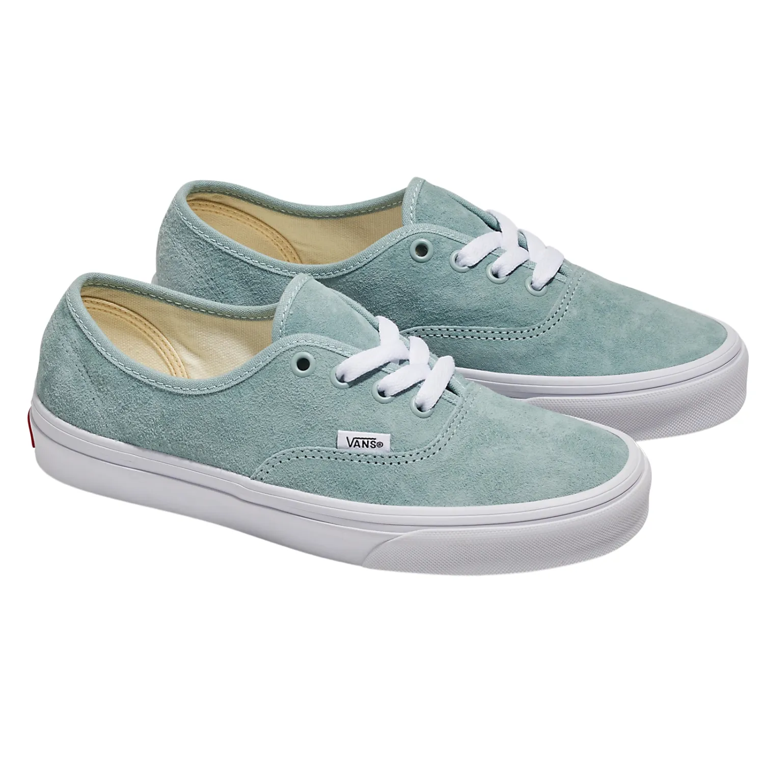 Vans Authentic Pig Suede Gray Mist Shoes - Women's