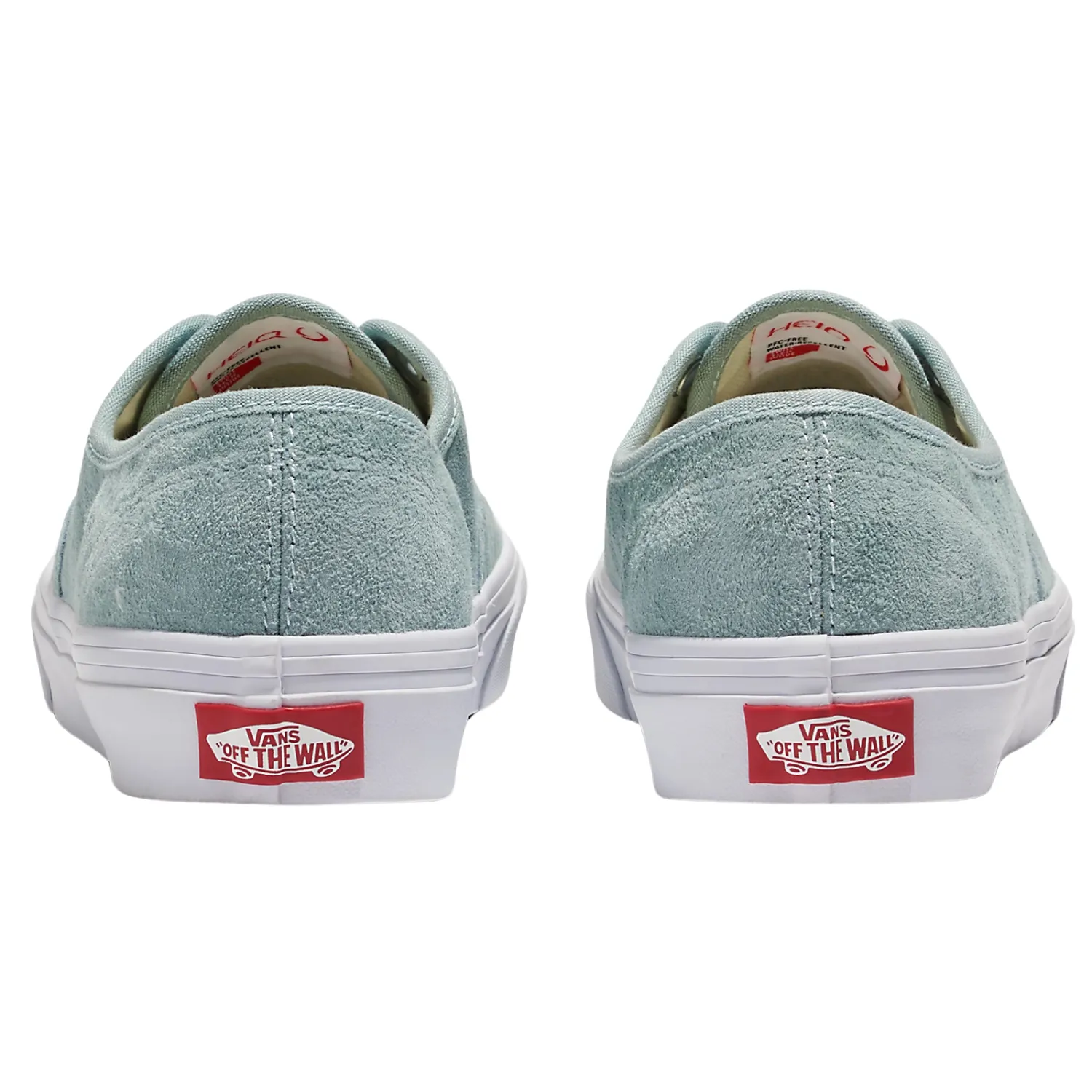 Vans Authentic Pig Suede Gray Mist Shoes - Women's