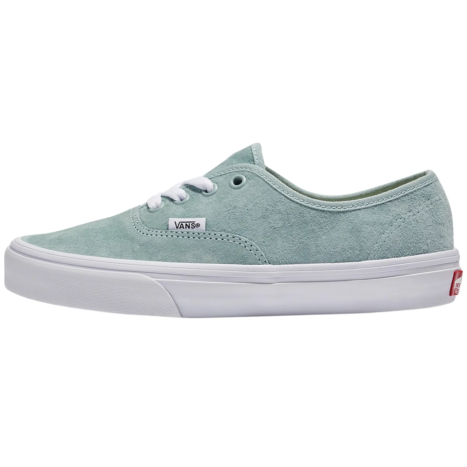 Vans Authentic Pig Suede Gray Mist Shoes - Women's