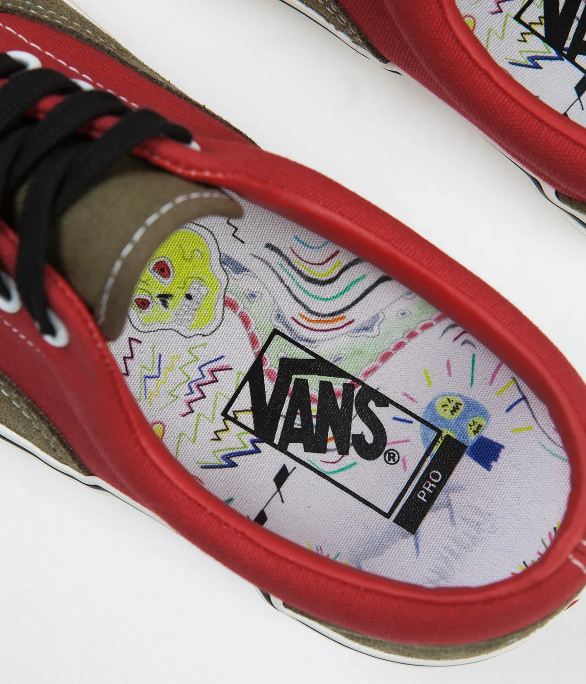 Vans Era Pro Shoes - (Lotties) Red / Military