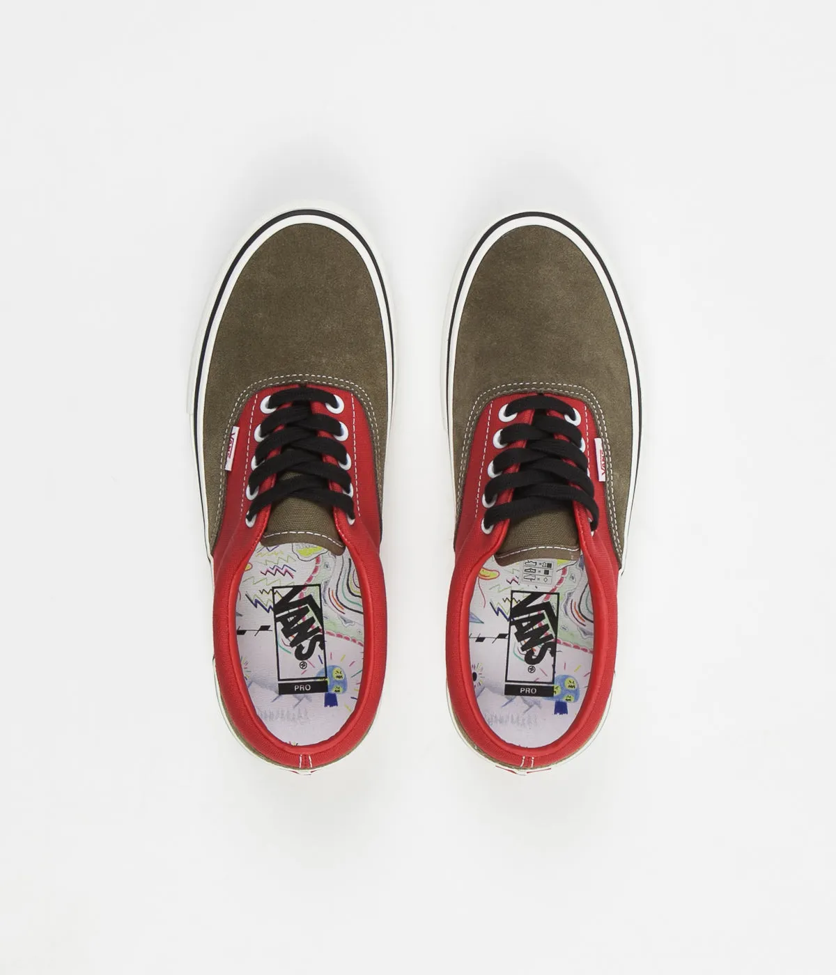 Vans Era Pro Shoes - (Lotties) Red / Military