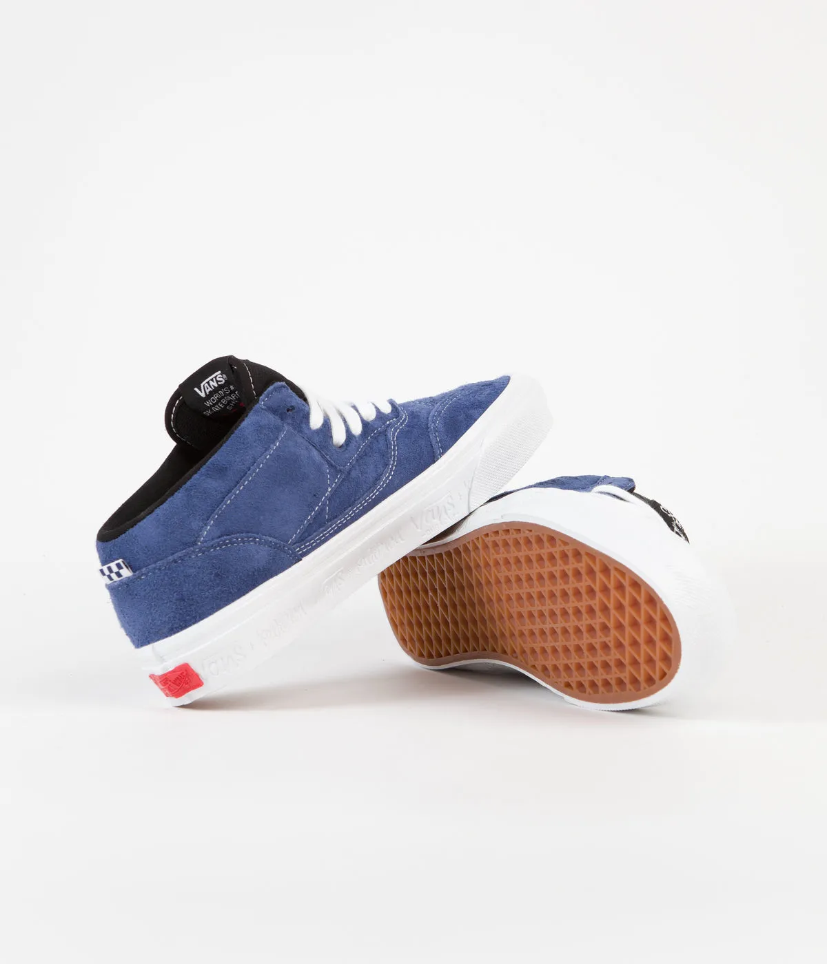 Vans Skate Half Cab '92 VCU Shoes - (Krooked By Natas For Ray) Blue