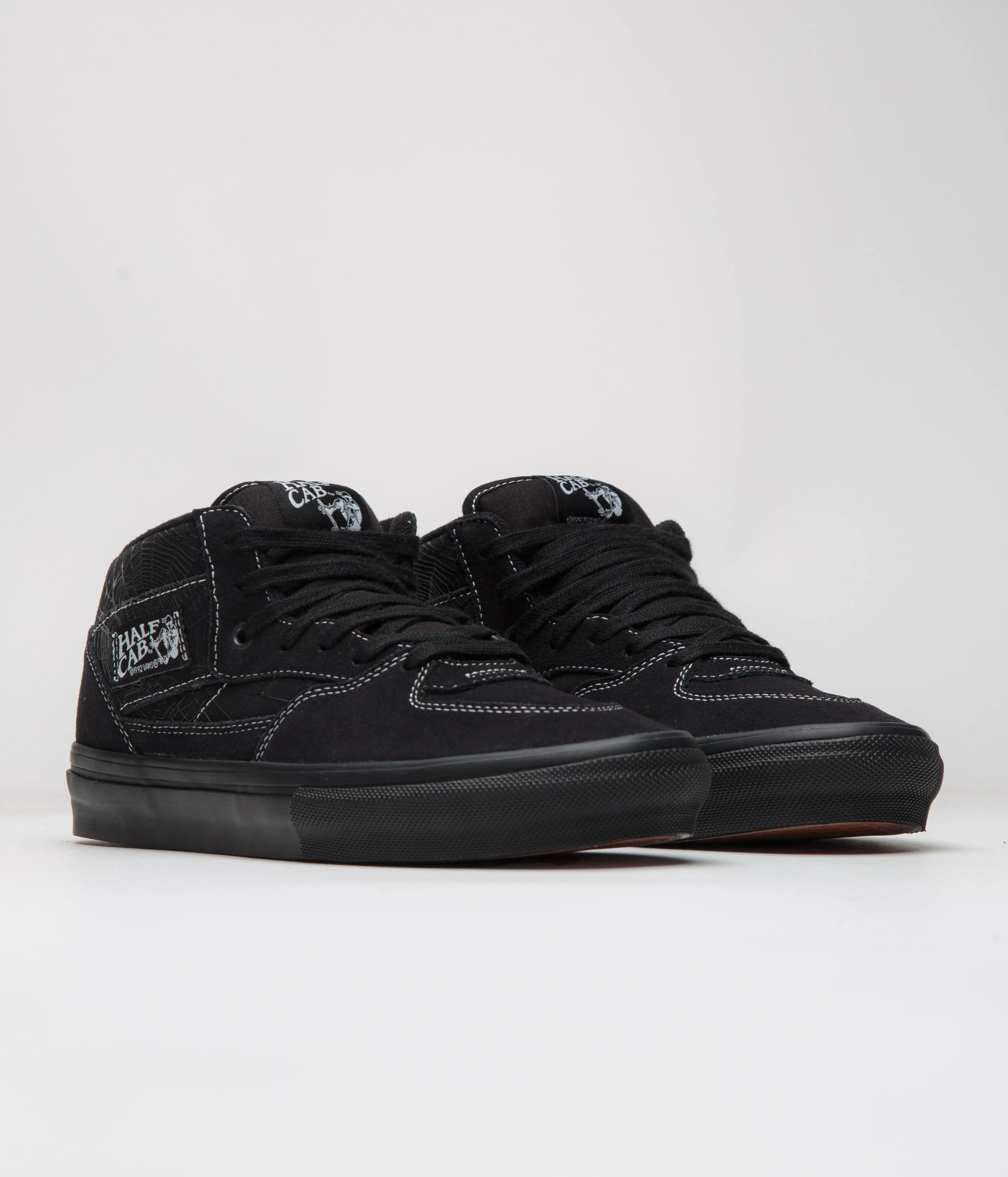 Vans Skate Half Cab Shoes - Web Dark Grey / Black