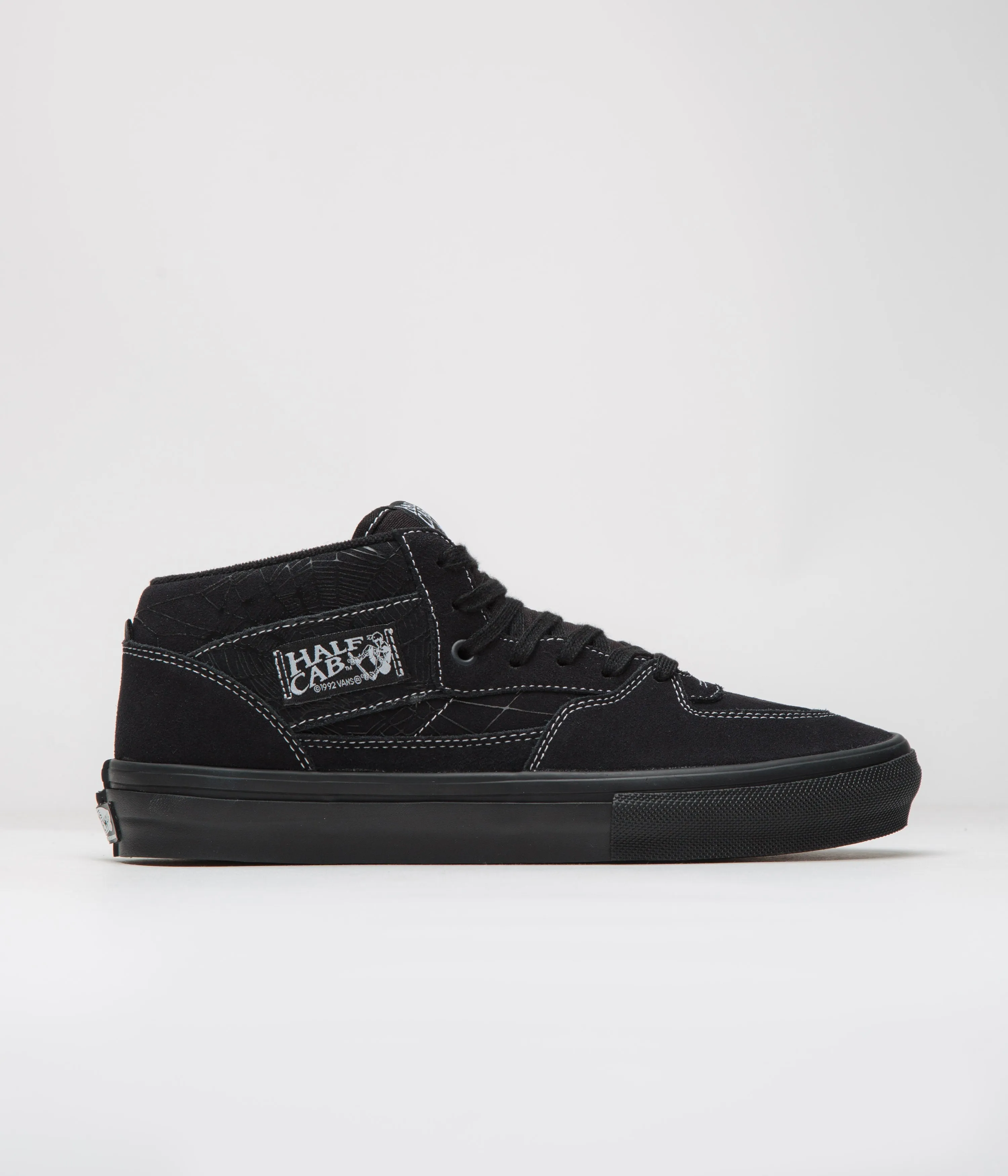 Vans Skate Half Cab Shoes - Web Dark Grey / Black