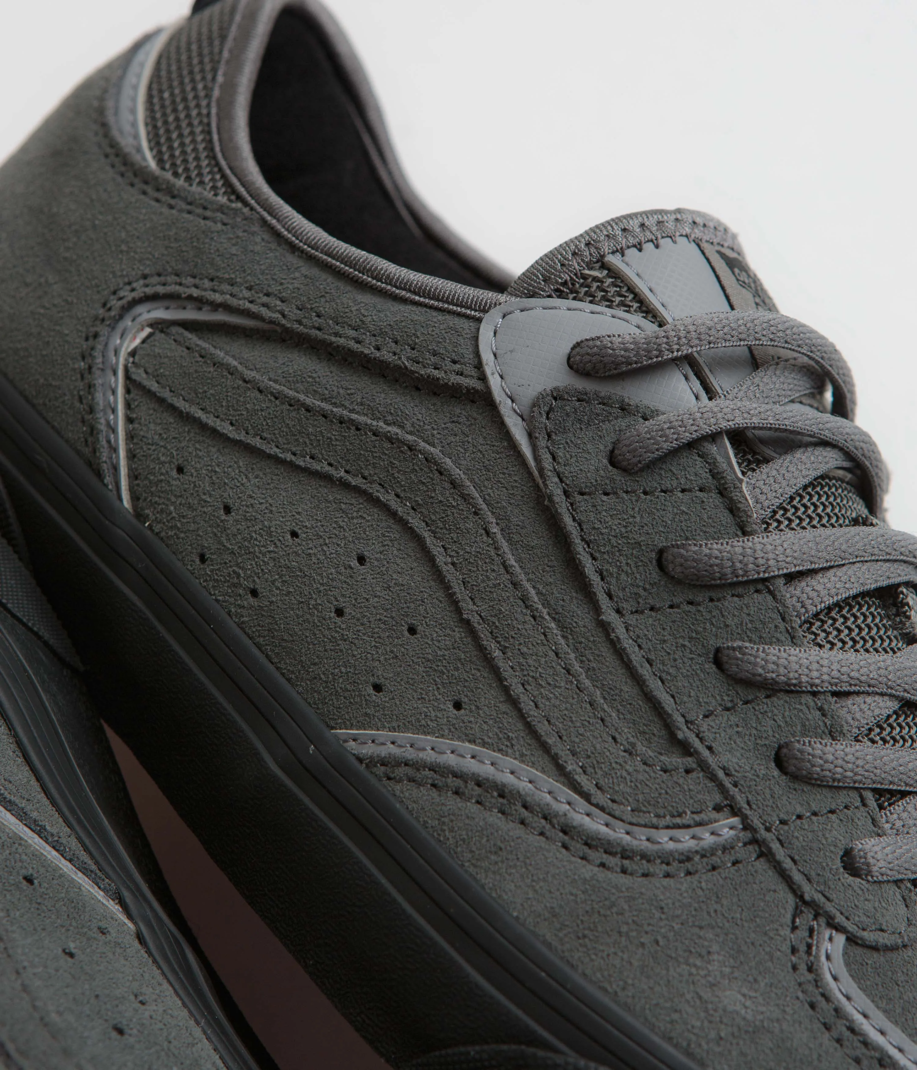 Vans Skate Rowley Shoes - Suede Charcoal / Black