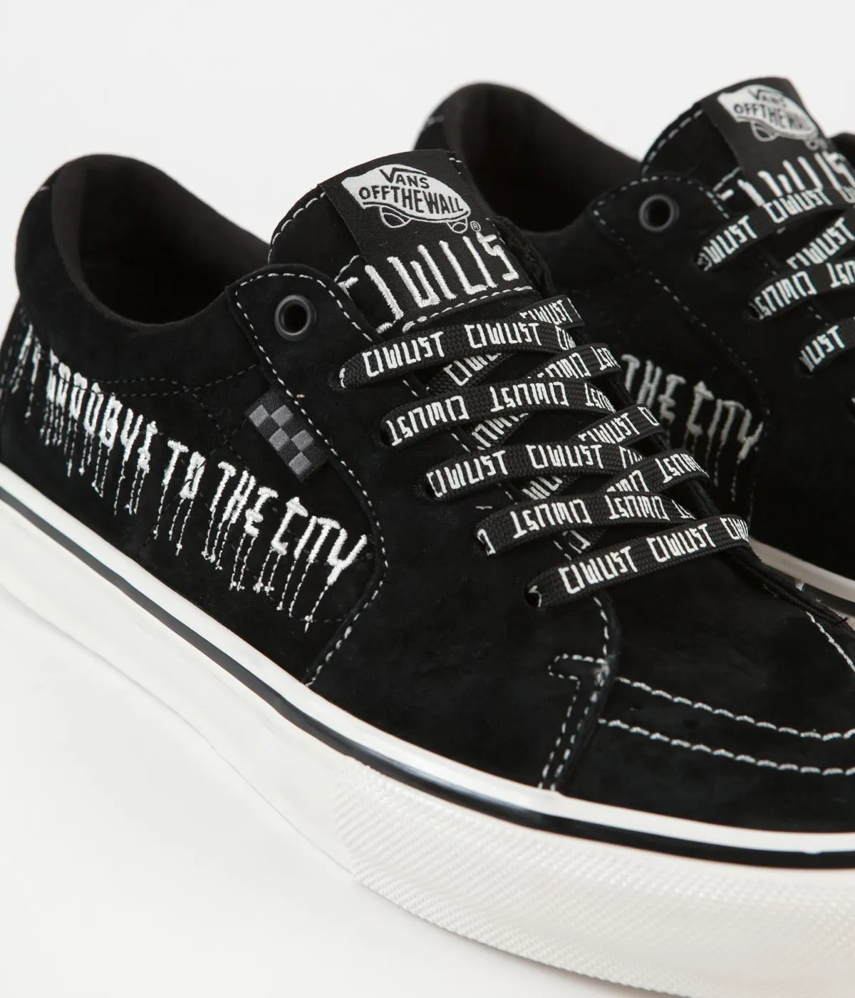 Vans Skate Sk8-Low Shoes - (Civilist) Black