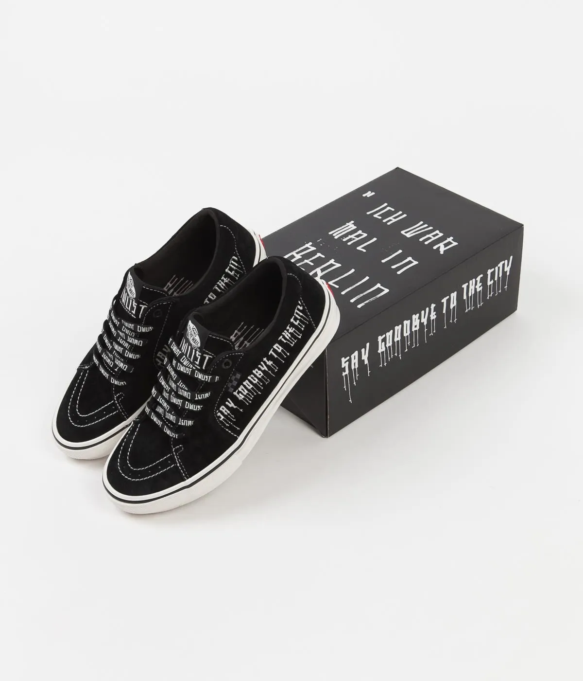 Vans Skate Sk8-Low Shoes - (Civilist) Black