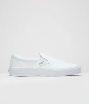 Vans Skate Slip-On Shoes - True White