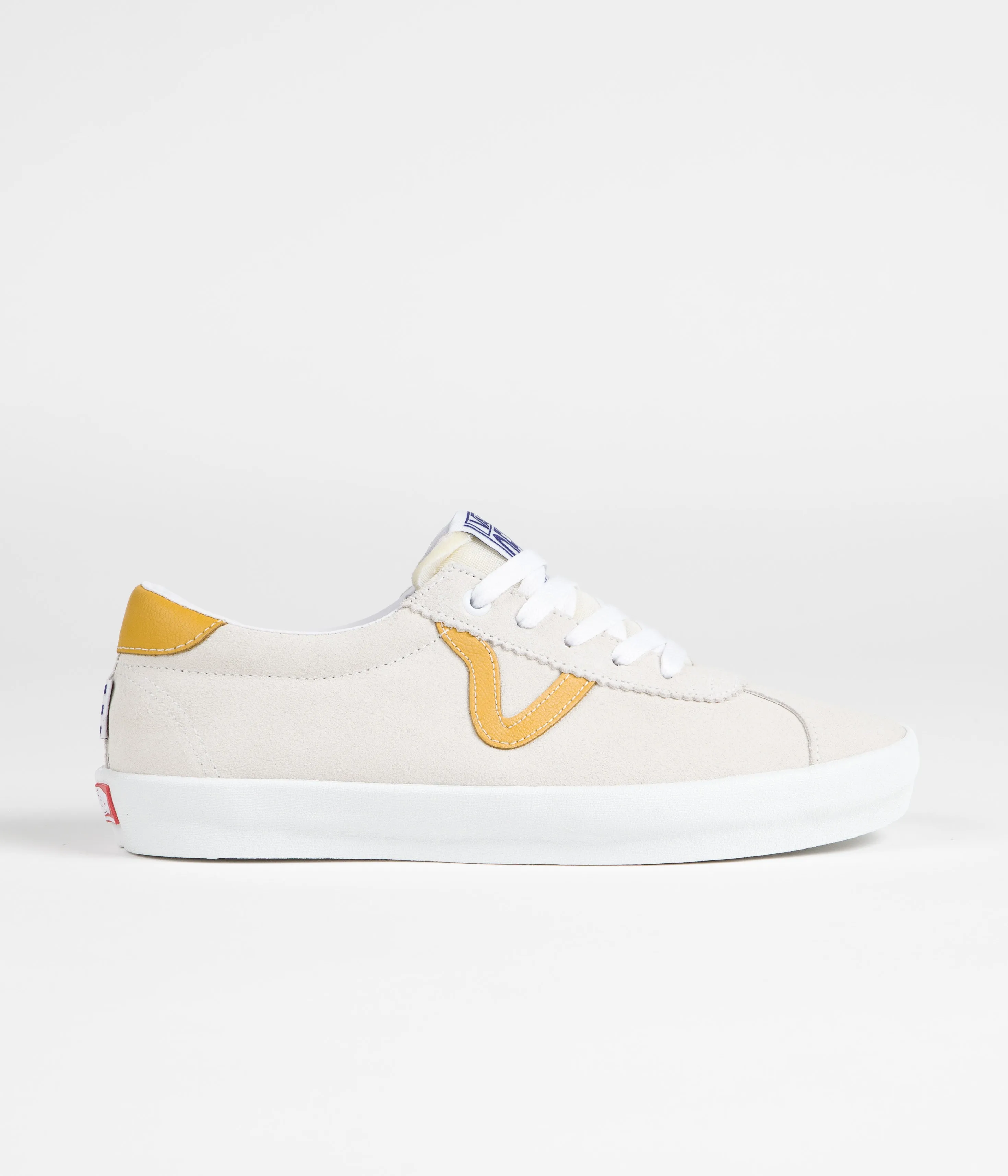 Vans Skate Sport Shoes - Athletic White / Gold