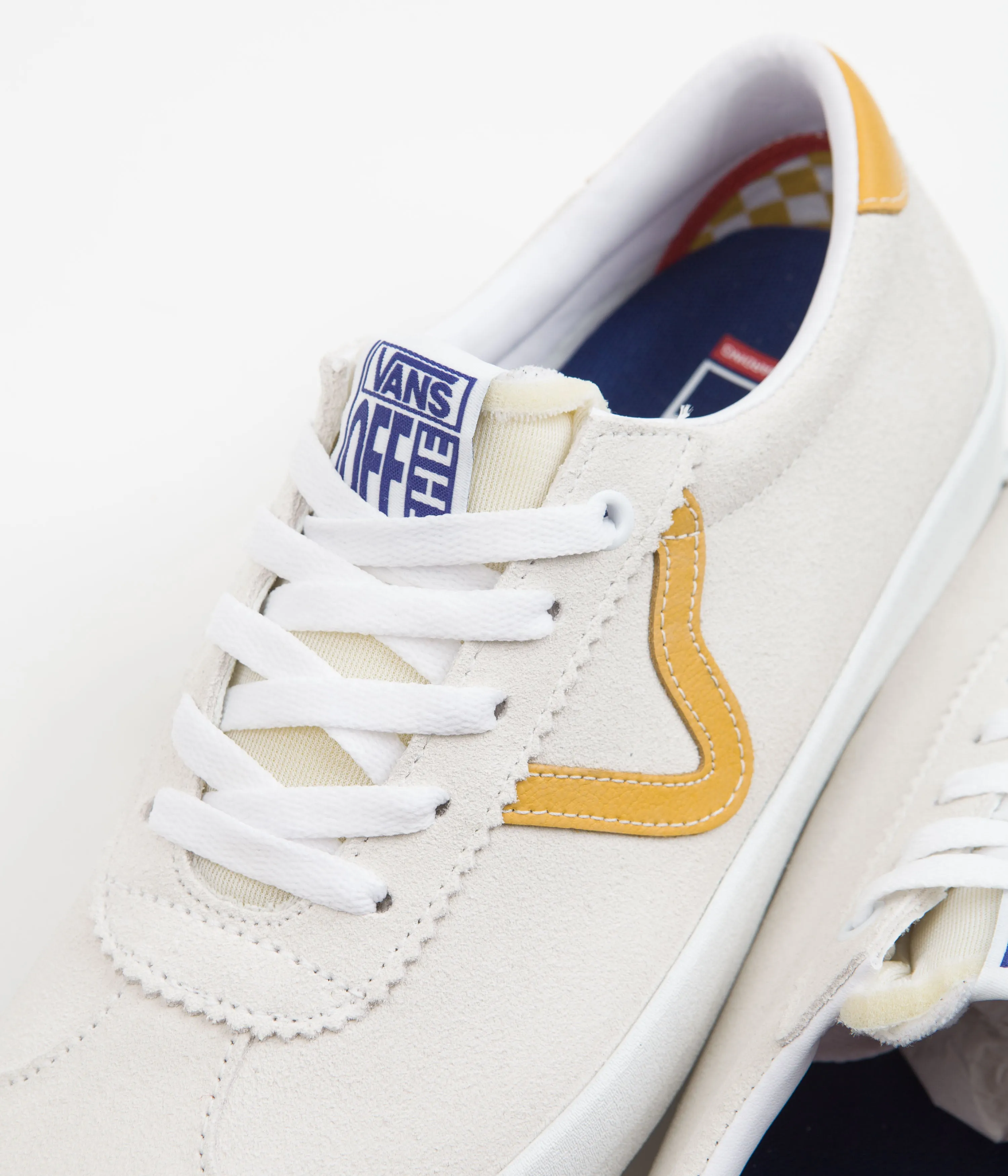 Vans Skate Sport Shoes - Athletic White / Gold