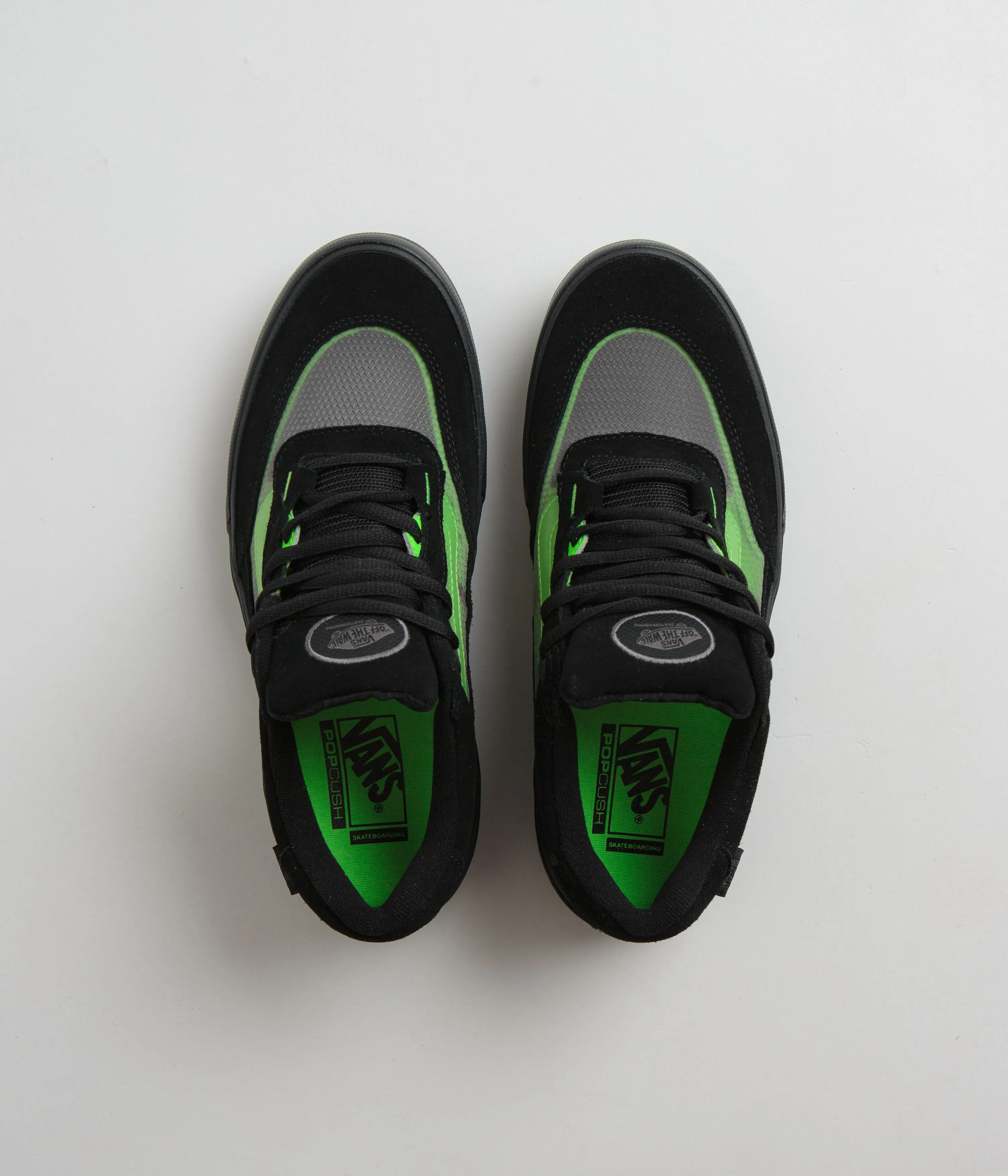 Vans Wayvee Shoes - Glow Skulls Green / Black