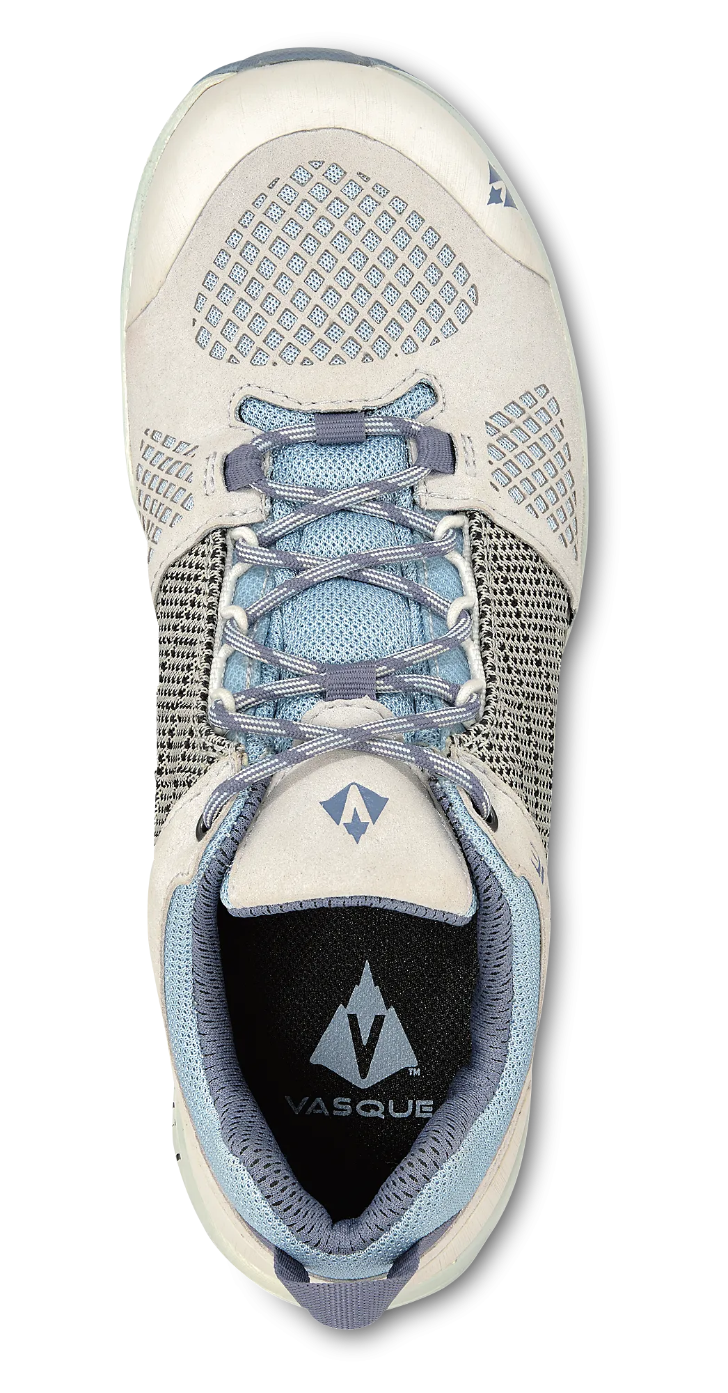 'Vasque' Women's Breeze Lite Low GTX WP Shoe - Lunar Rock / Celestial Blue