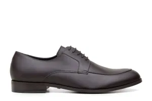 'Vernazza' vegan leather oxford by Vincente Verde -  espresso