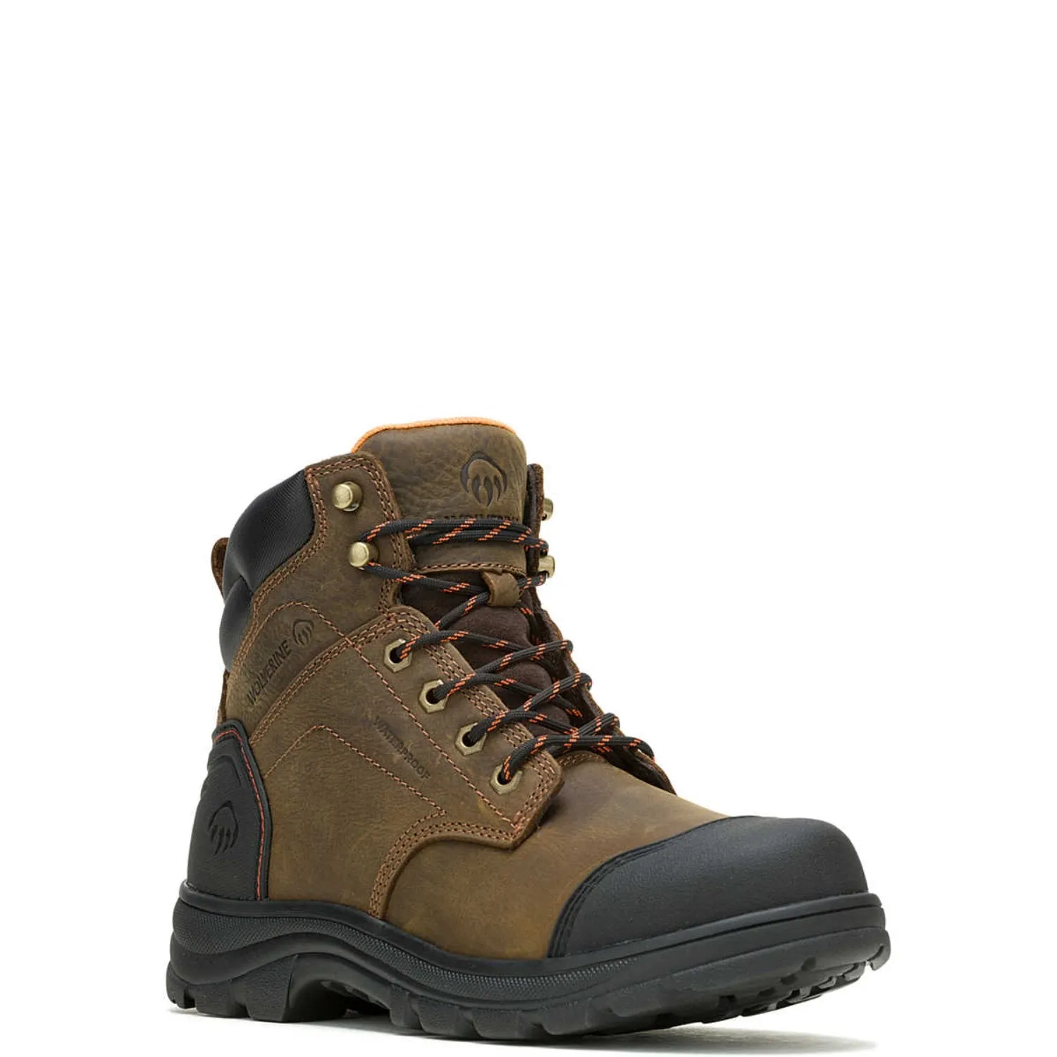 Wolverine Men's Carlsbad 6" Waterproof Cap Toe Work Boot