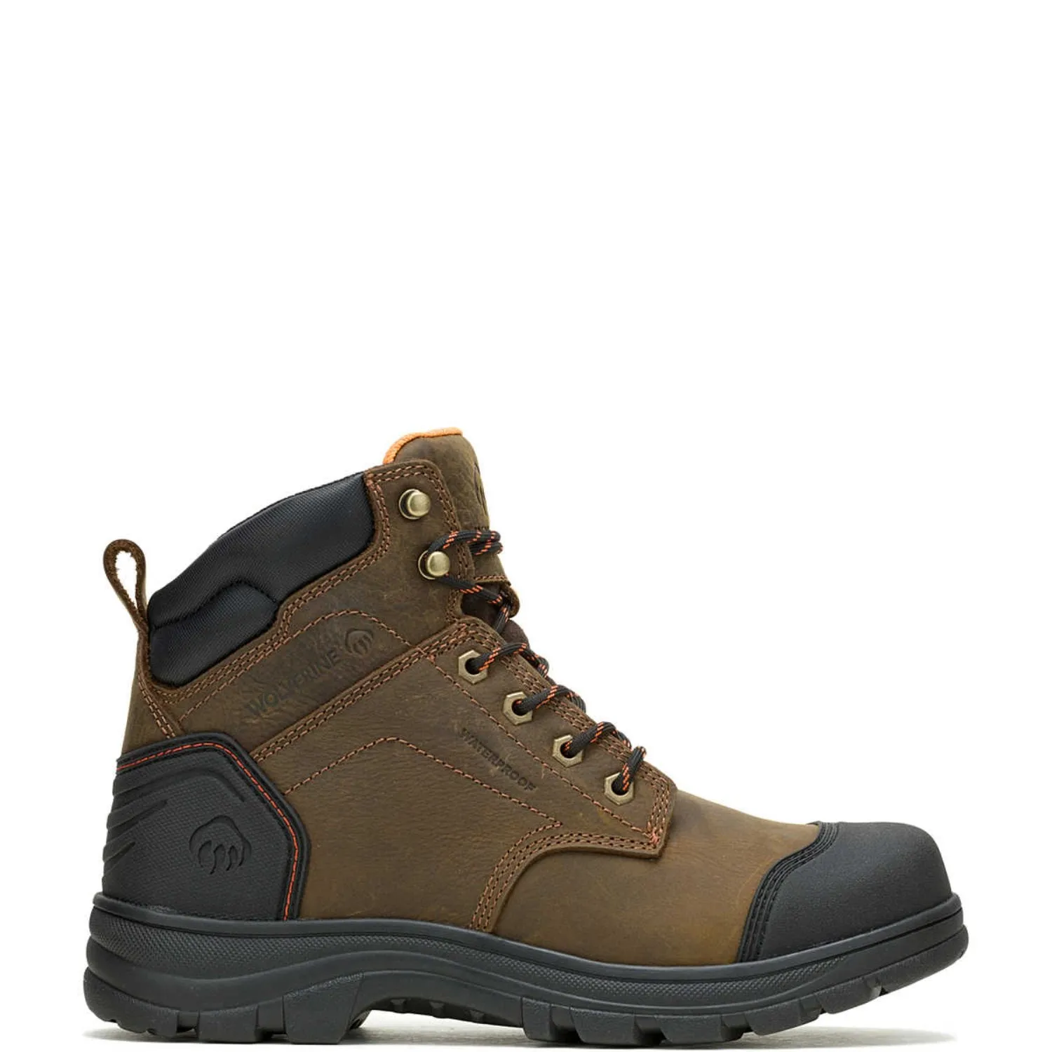 Wolverine Men's Carlsbad 6" Waterproof Cap Toe Work Boot