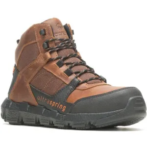 Wolverine Men's Rev 6" UltraSpring Durashocks ST Work Boot - Tobacco -  W220018