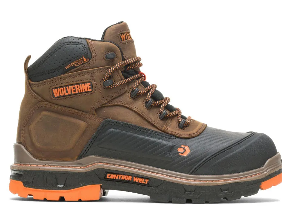 Wolverine Mns Overpass Carbonmax 6 Inch Work Boot