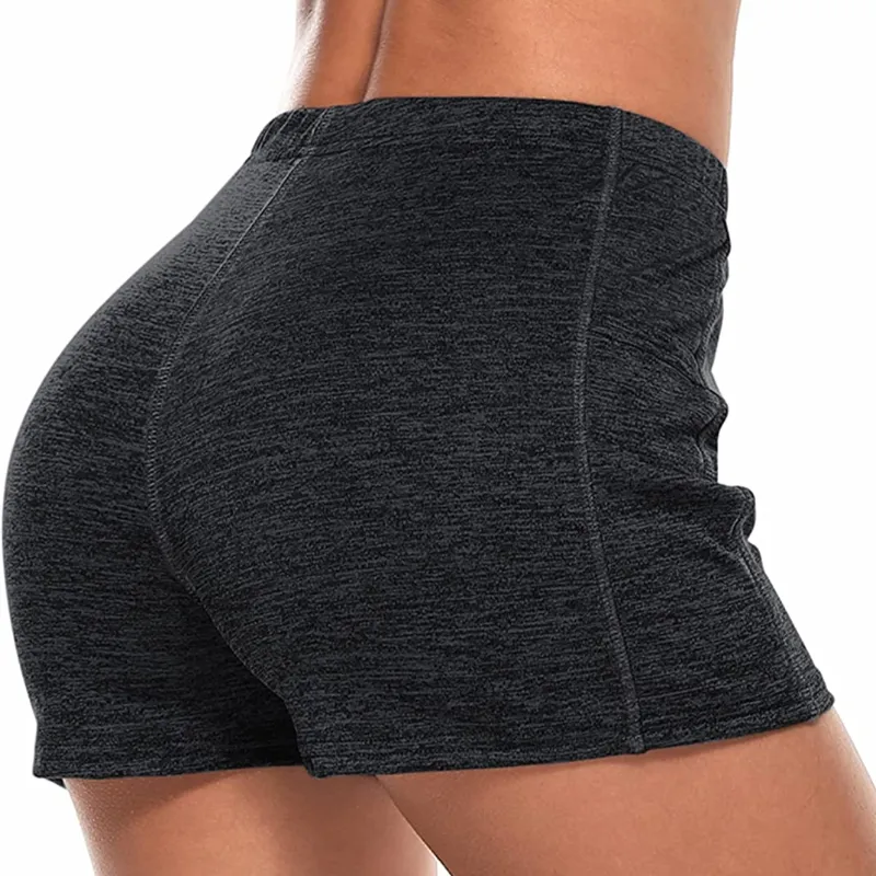 Women's 2 Pack Seamless High Waist Workout Yoga Shorts