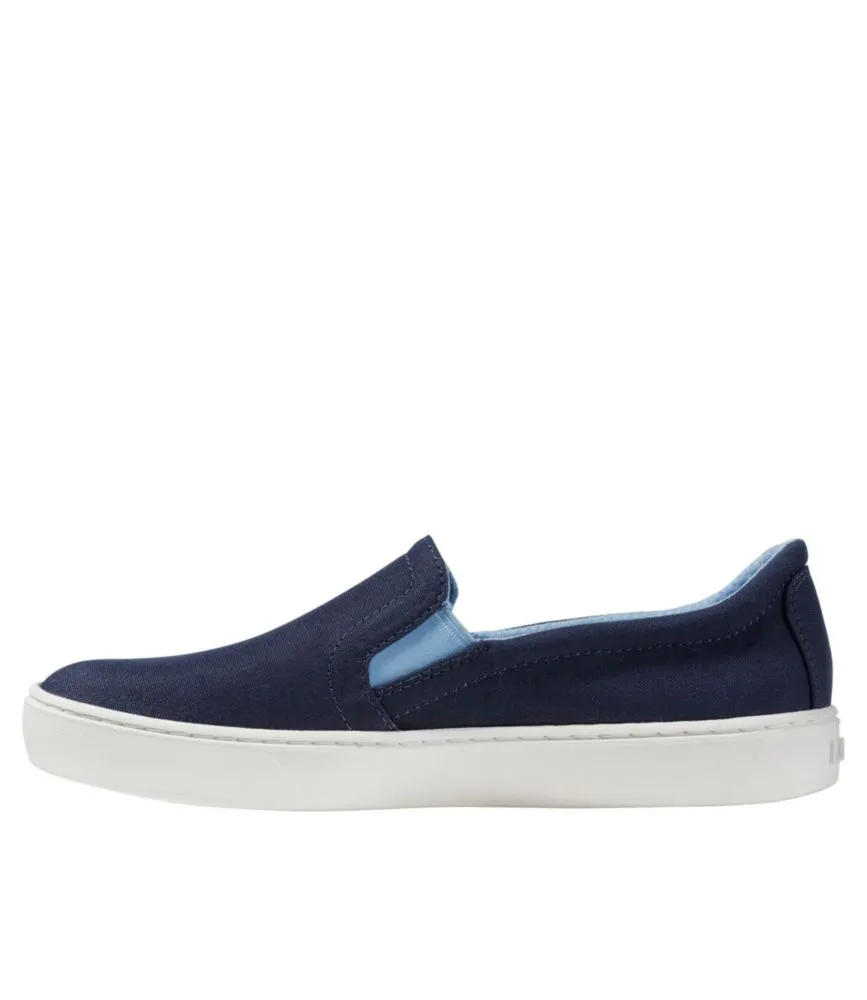 Women's Eco Bay Canvas Sneakers, Slip-On