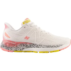 Women's New Balance W880R13 Fresh Foam X White/Grapefruit Mesh