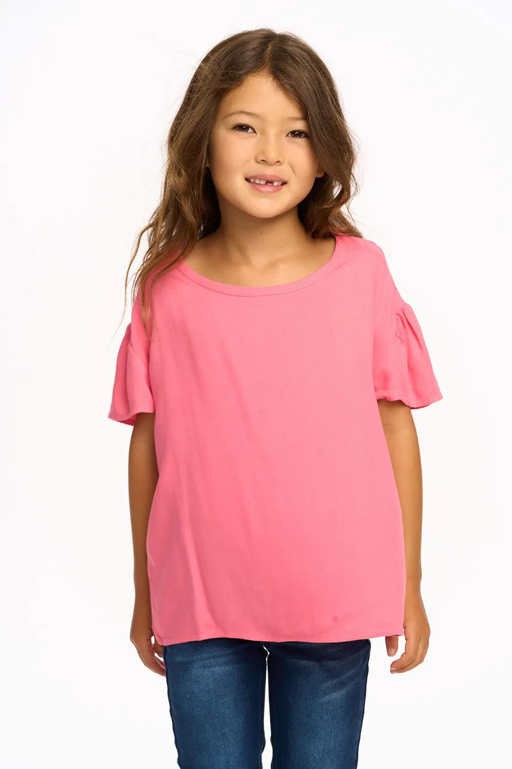 Wynn Short Sleeve Top - Pink Lemonade