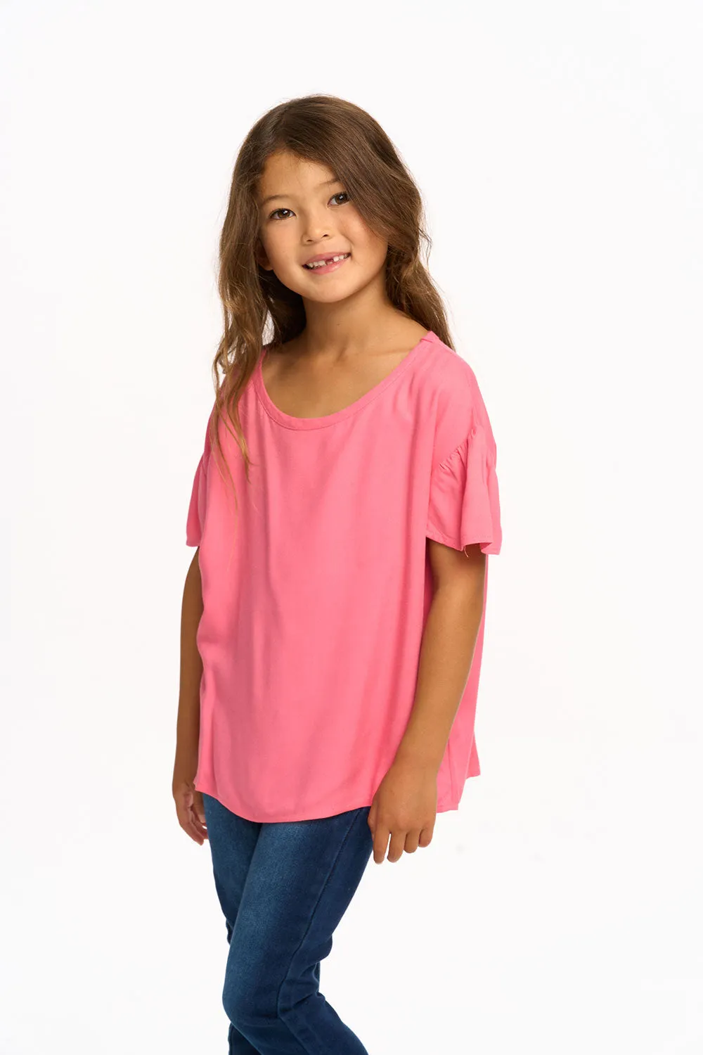 Wynn Short Sleeve Top - Pink Lemonade