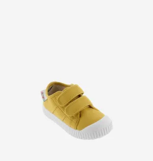 Yellow (Curry) double velcro sneaker