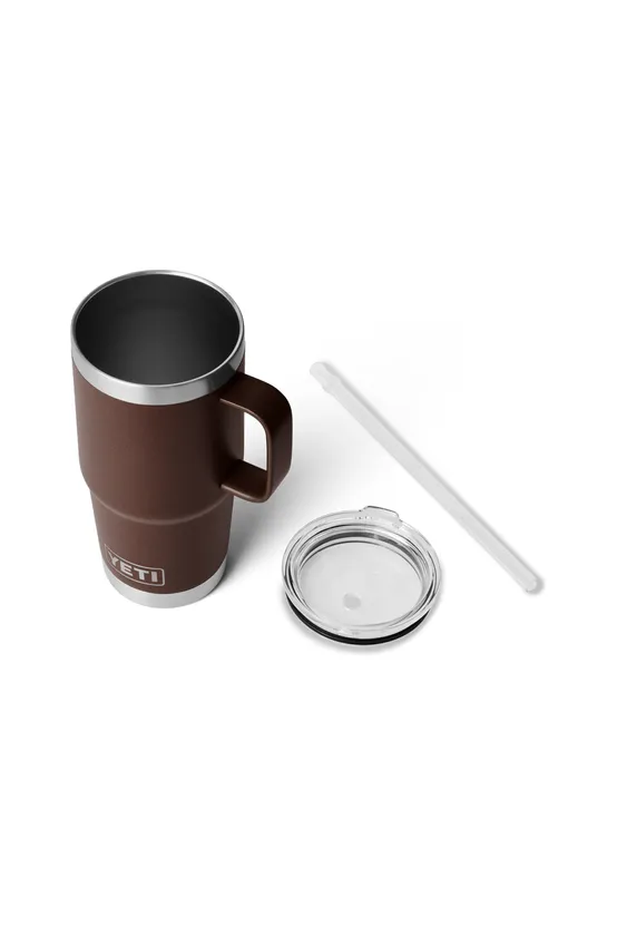 Yeti Rambler 25oz Straw Mug 2.0 Wetlands Brown